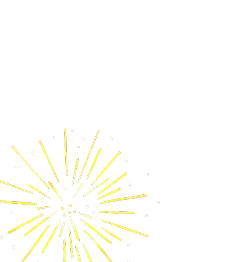 右下で打ち上がる花火のイラスト