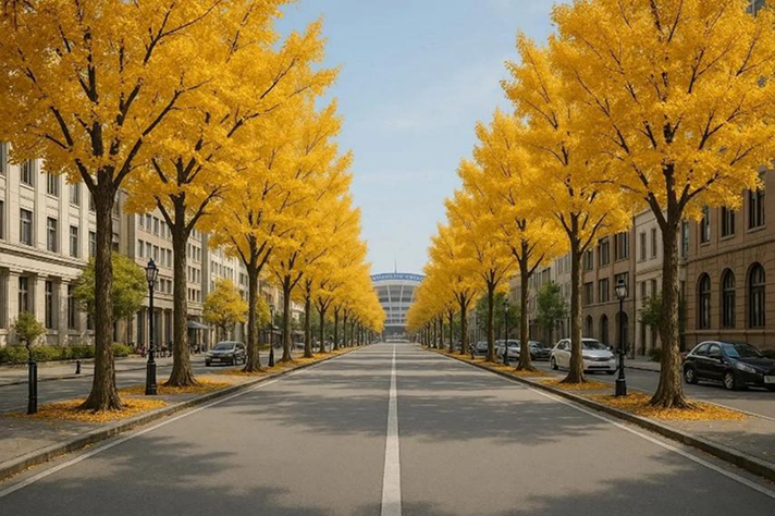 日本大通りエリアの写真